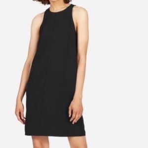 The Japanese GoWeave High Neck Tank Dress, 12, Black